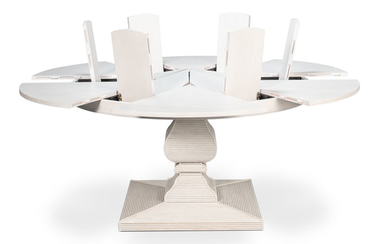 Kelso Jupe Dining Tablewhitelg