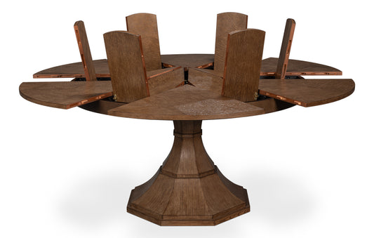 Giselle Jupe Table Medium Light Mink