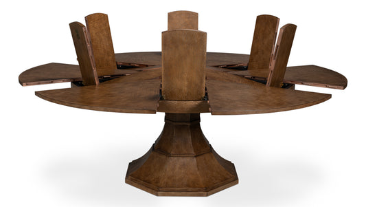 Giselle Jupe Dining Table Lg Lt Mink