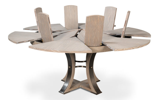 Tower Jupe Dining Table Medmoonskin
