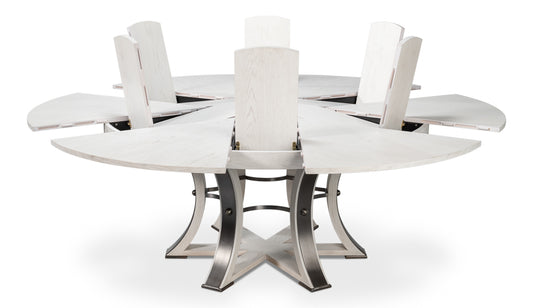 Tower Jupe Dining Tablelrgworking Wht