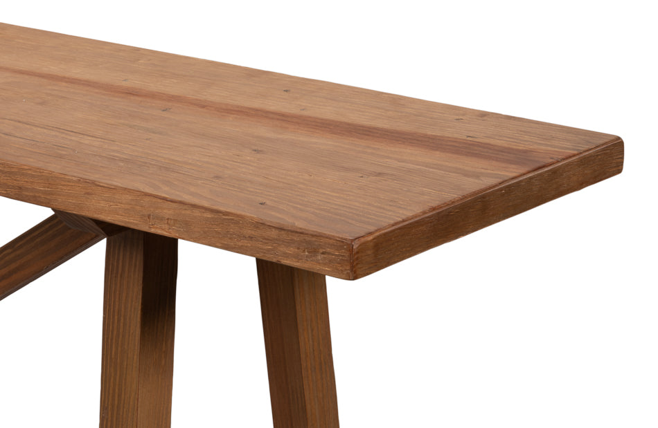 Double X Base Sofa Table
