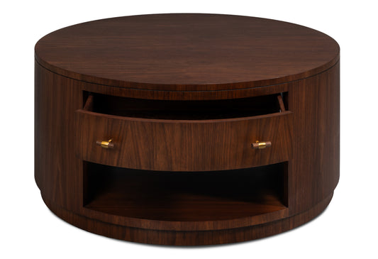 Vero Cocktail Table Dark Walnut