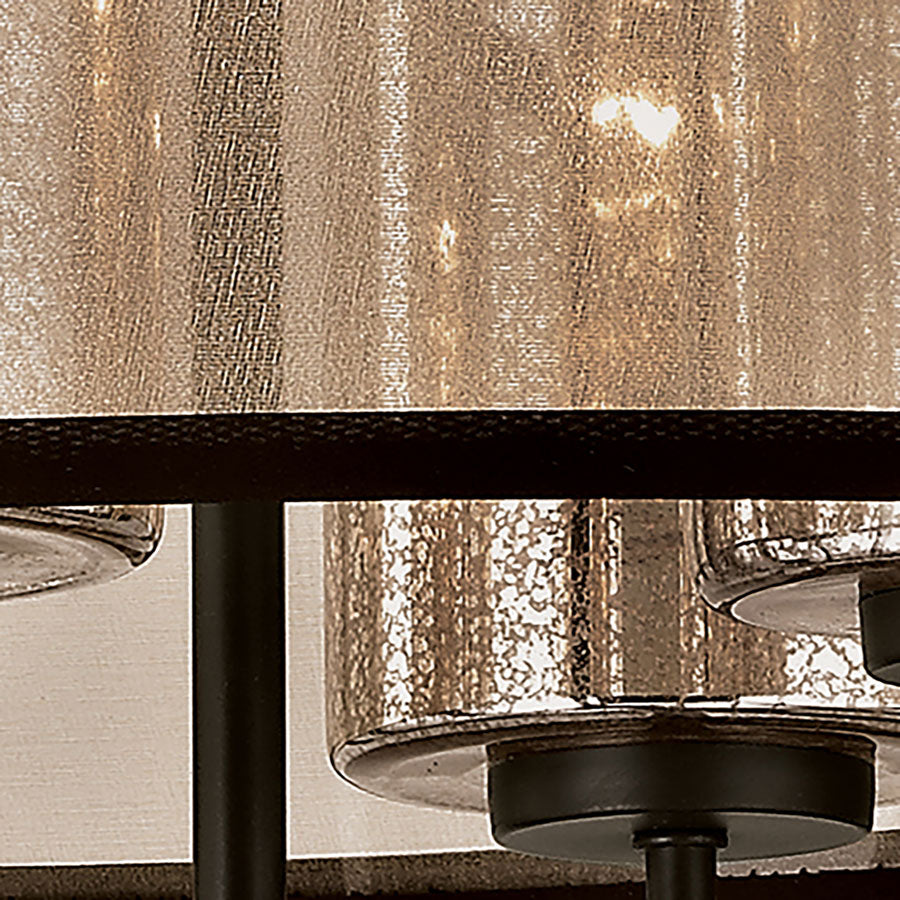 Diffusion 4 Light Chandelier in Oil Rubbed Bronze