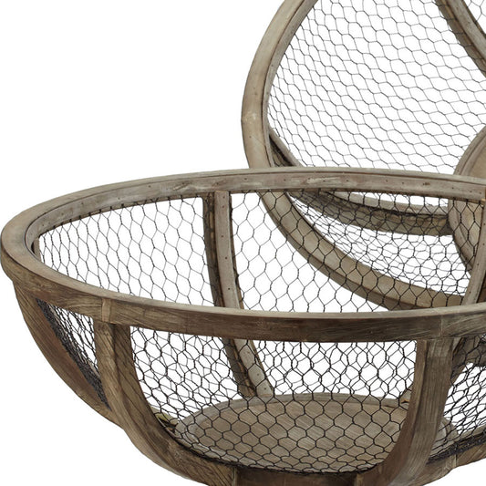 S/2 Wire Atlas Bowls