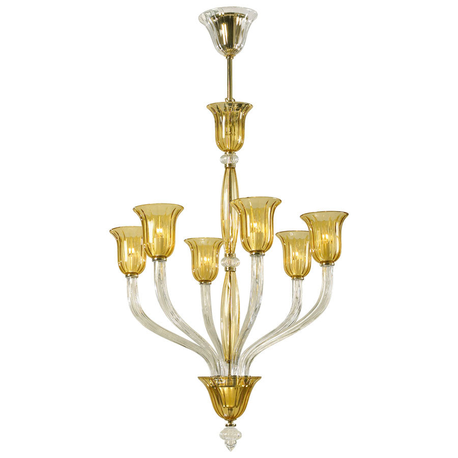 Six Lamp Chandelier