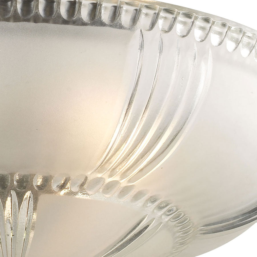 Restoration 3-Light Semi-Flush in Oiled Bronze