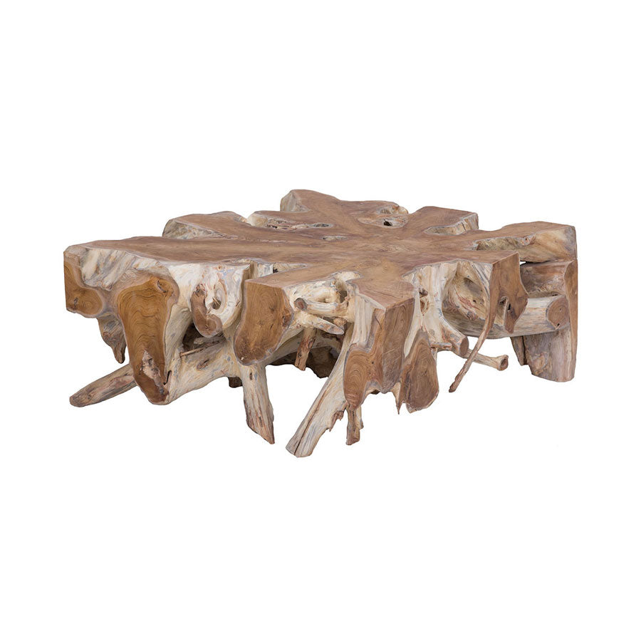 Teak Starburst Coffee Table