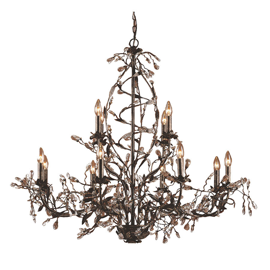 The Circeo Collection Deep Rust Finish-Branches