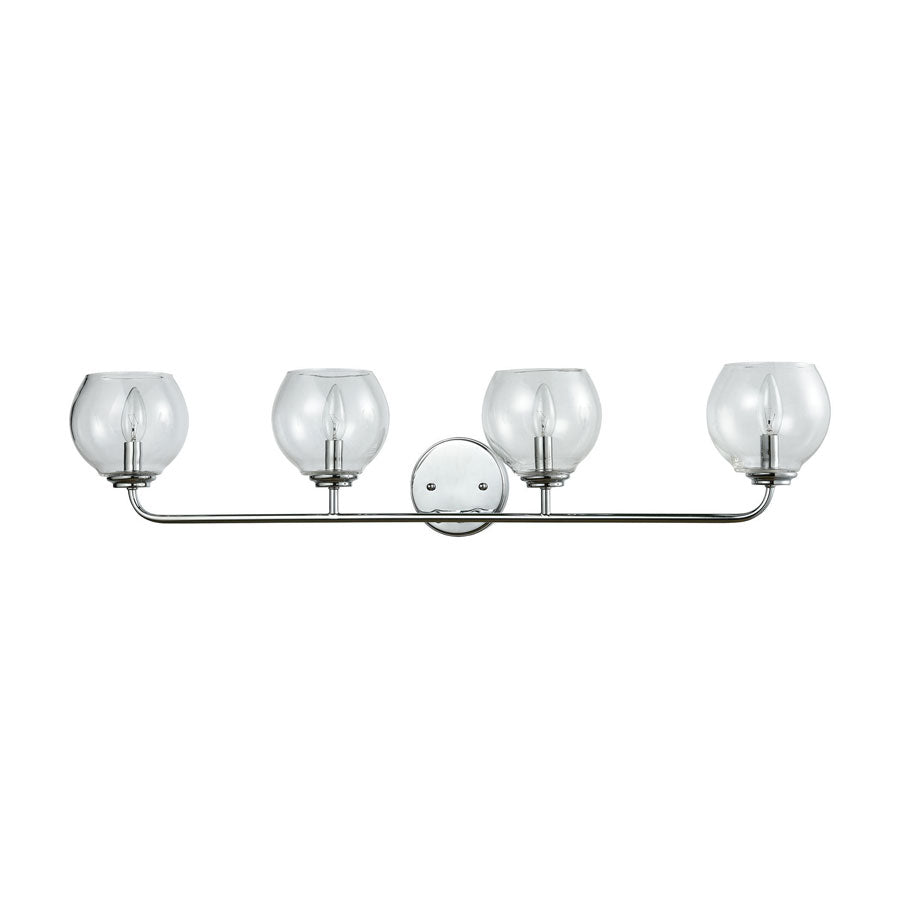 Emory 4 Vanity Polished Chrome