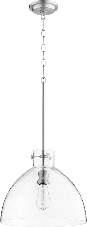 14" CLR SEEDED DOME - STN