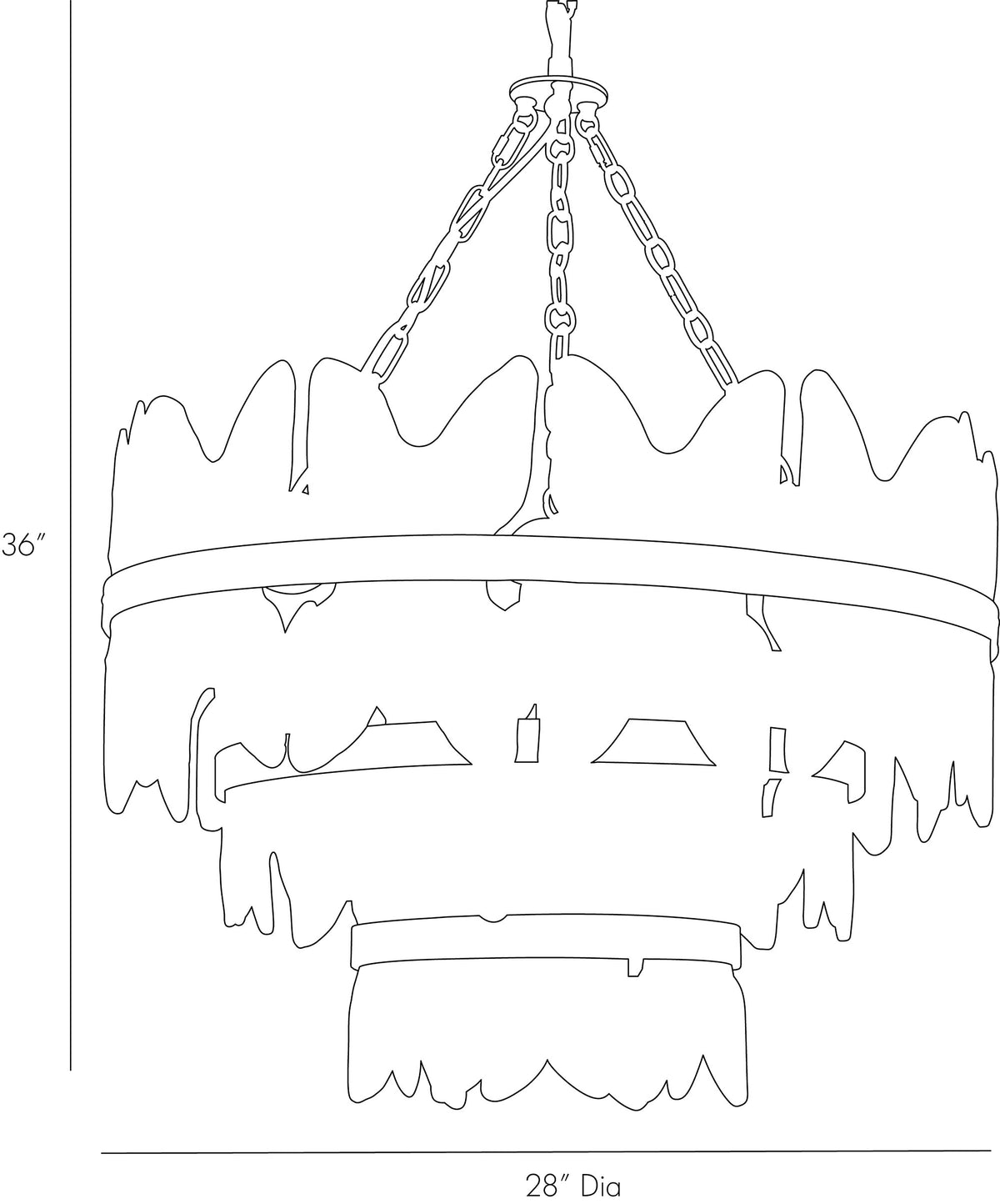MILLIE CHANDELIER