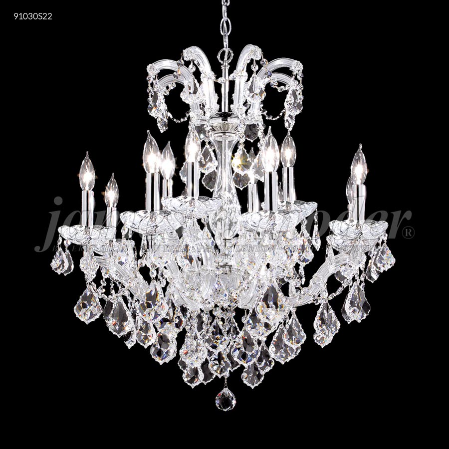 Maria Theresa 12 Arm Chandelier - Swarovski crystals (Clear)