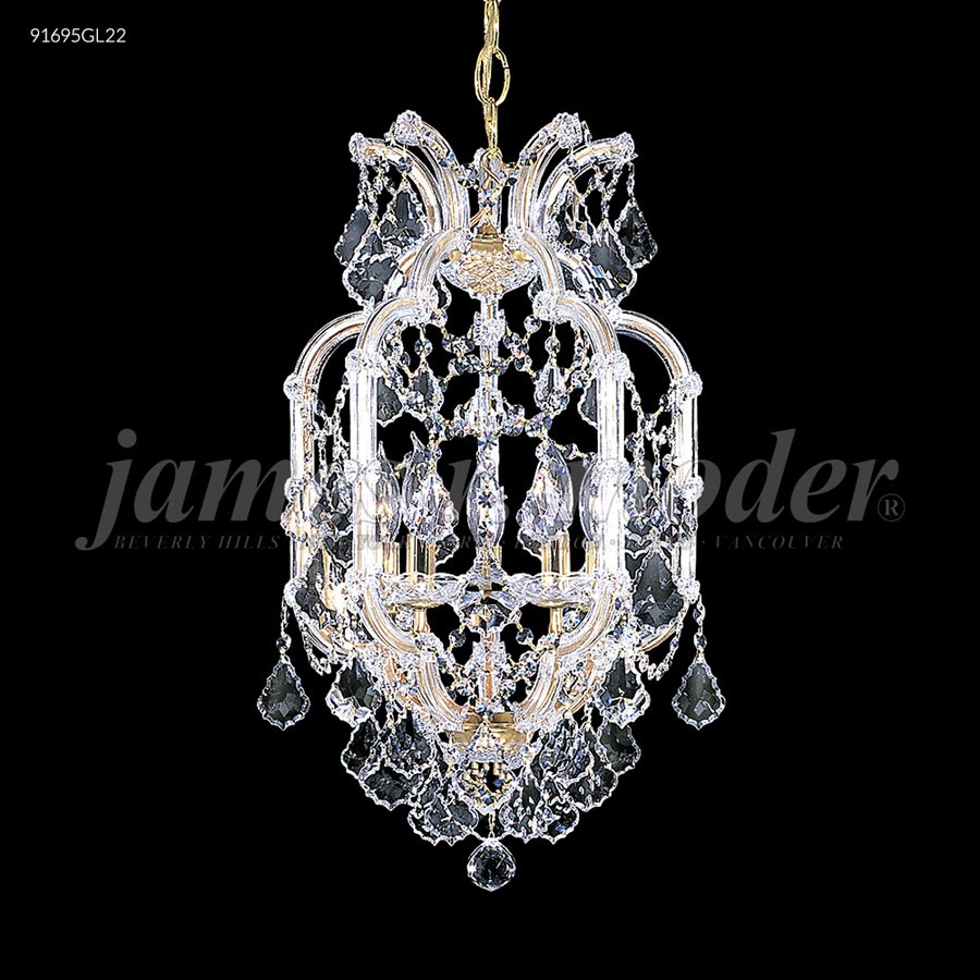 Maria Theresa 5 Light Pendant - SPECTRA CRYSTAL (Clear) Trad'l Trim