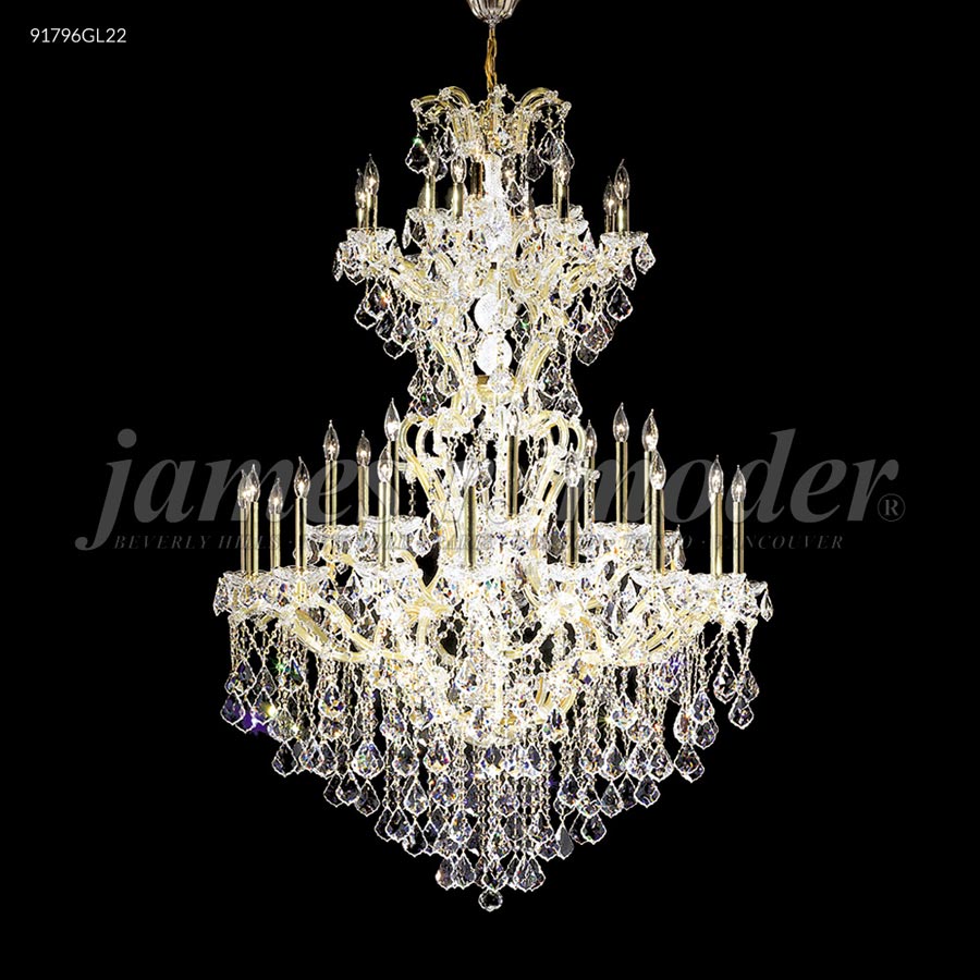Maria Theresa 36 Arm Chandelier - SPECTRA CRYSTAL by Swarovski -Clear