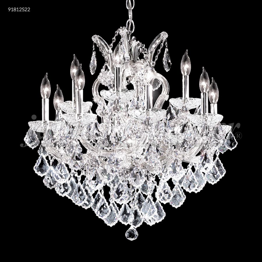 Maria Theresa 12 Arm Chandelier - Swarovski crystals (Clear)