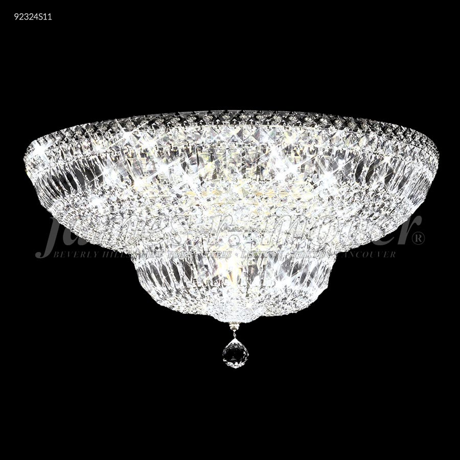 Prestige All Crystal Flush Mount - SPECTRA CRYSTAL by Swarovski -Clear