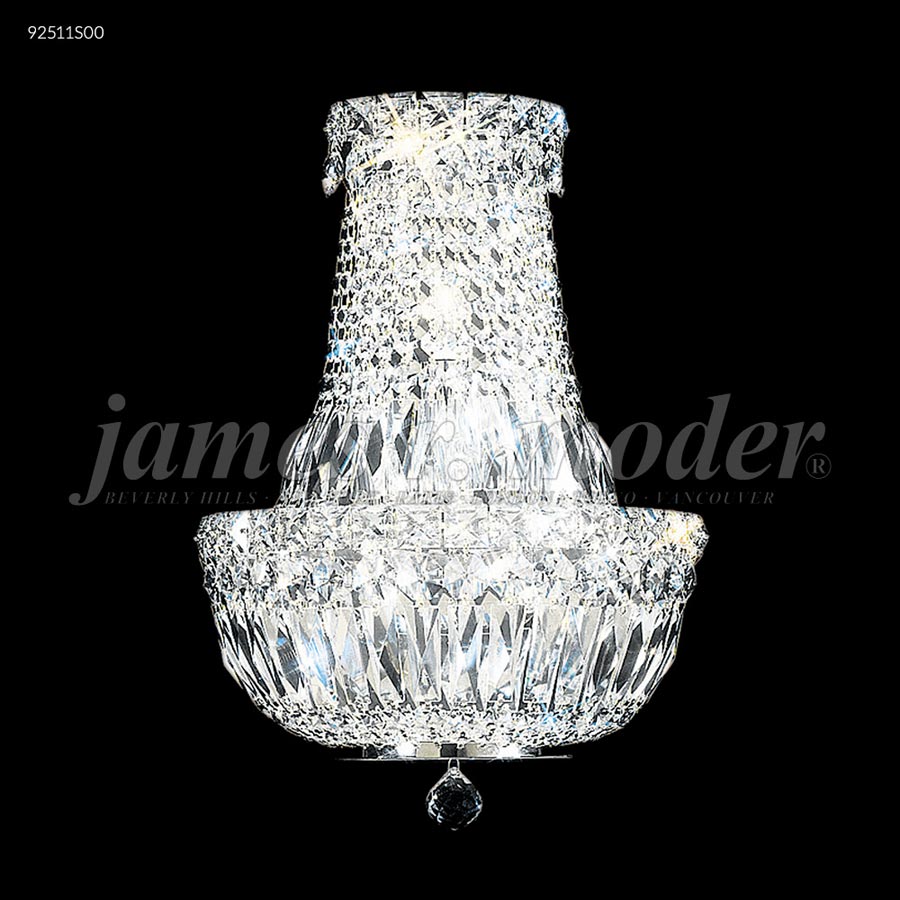 Prestige All Crystal Wall Sconce - Swarovski crystals (Clear)