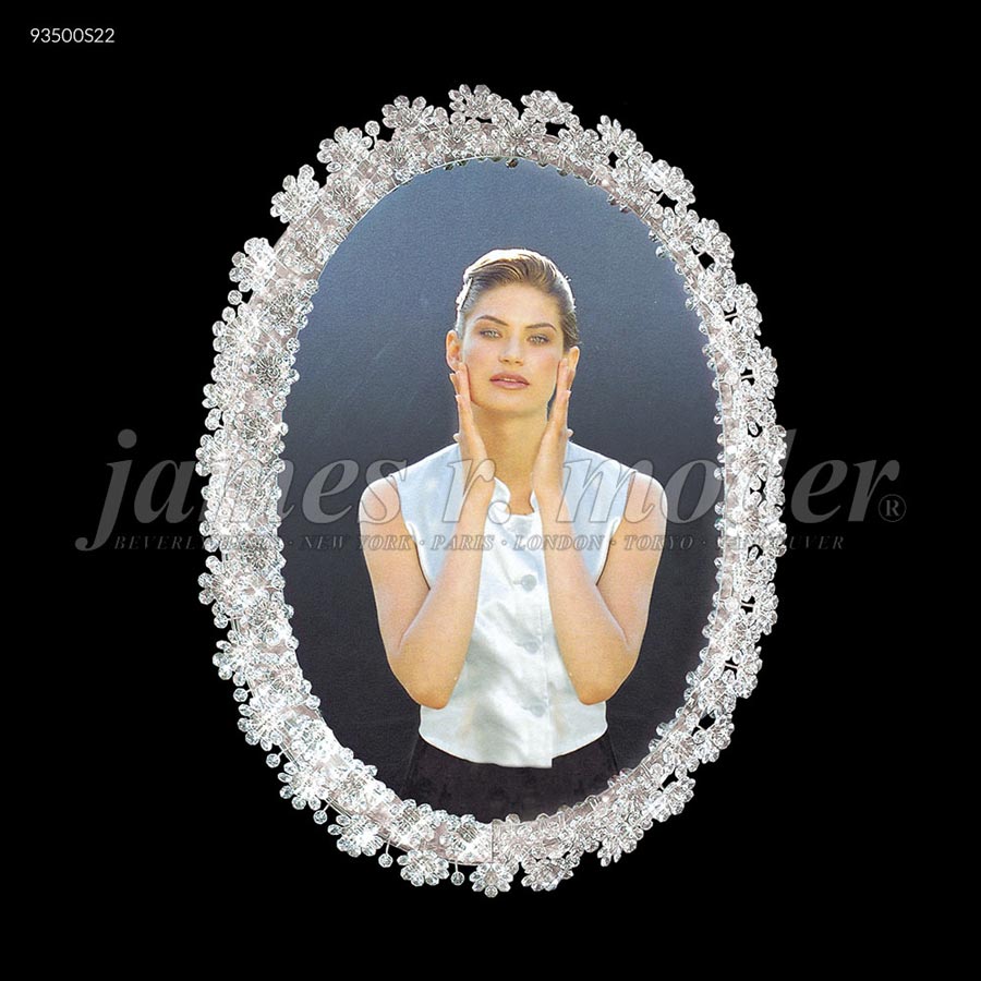 Illuminated Crystal Mirror - IMPERIAL Crystal (Clear)