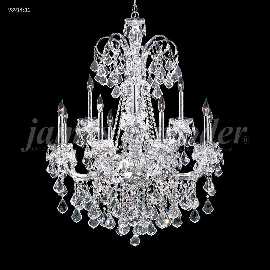 Maria Elena Chandelier - SPECTRA CRYSTAL by Swarovski -Clear