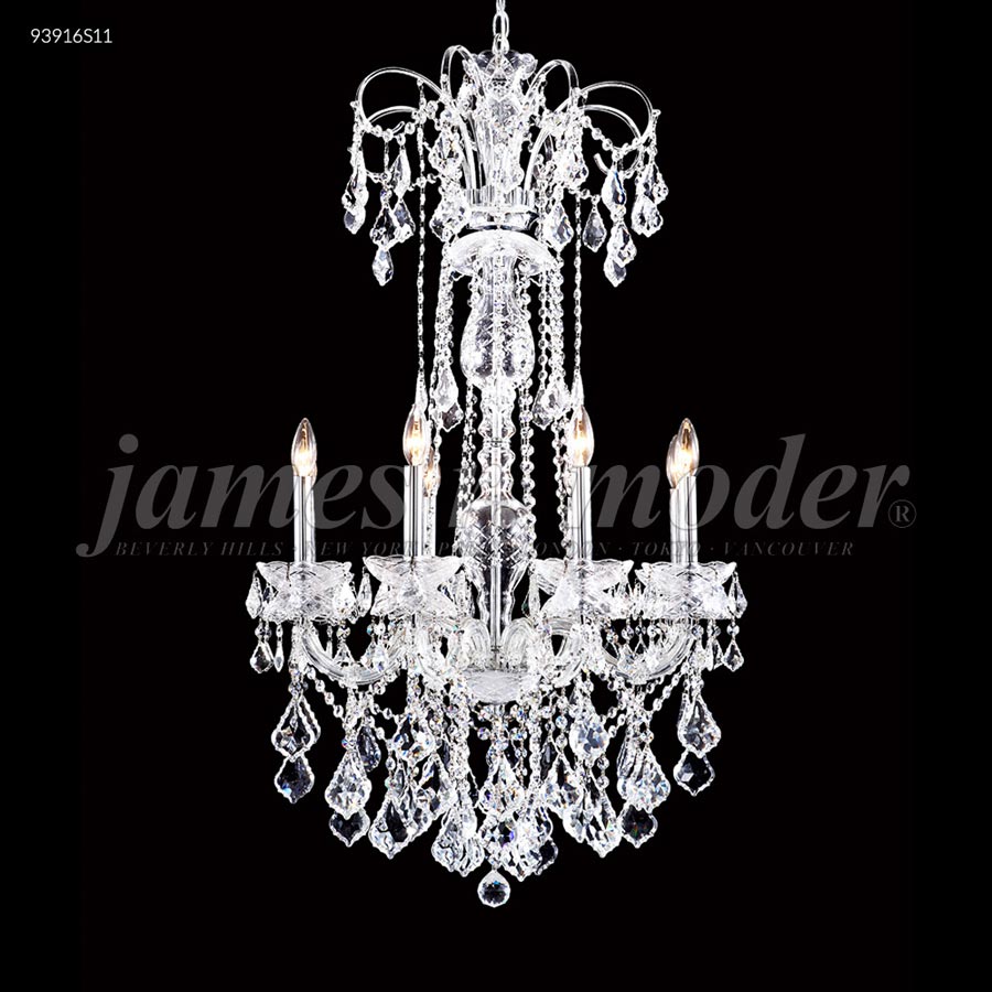 Maria Elena 8 Arm Chandelier - SPECTRA CRYSTAL by Swarovski -Clear