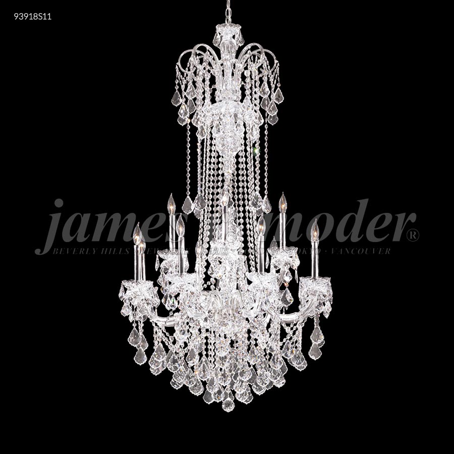 Maria Elena Entry Chandelier - SPECTRA CRYSTAL by Swarovski -Clear