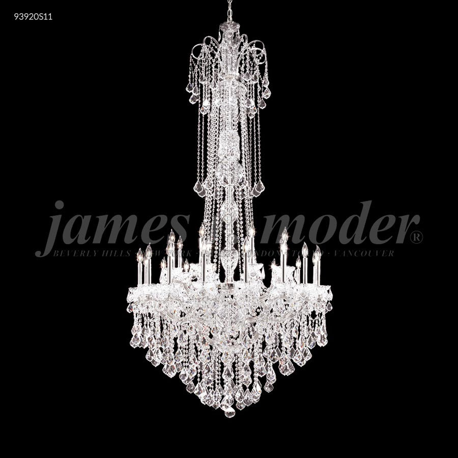 Maria Elena Entry Chandelier - SPECTRA CRYSTAL by Swarovski -Clear