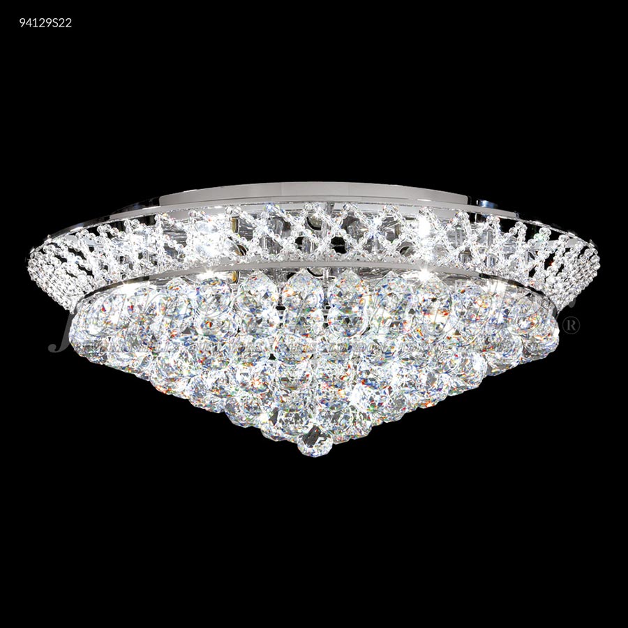 Jacqueline Collection Flush Mount - SPECTRA CRYSTAL by Swarovski -Clear