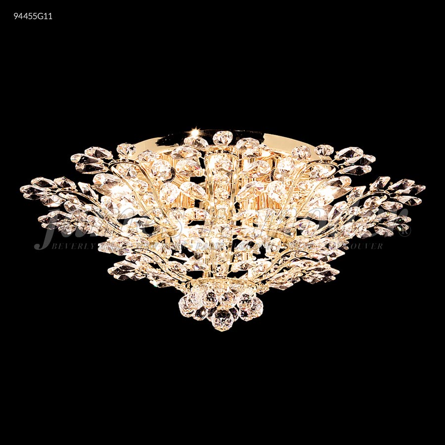 Florale Collection Flush Mount - SPECTRA CRYSTAL by Swarovski -Clear