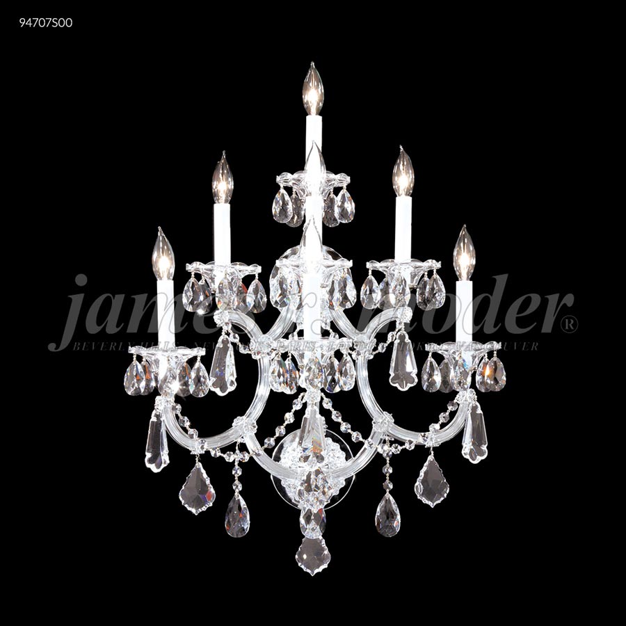 Maria Theresa 7 Light Wall Sconce - Swarovski crystals (Clear)