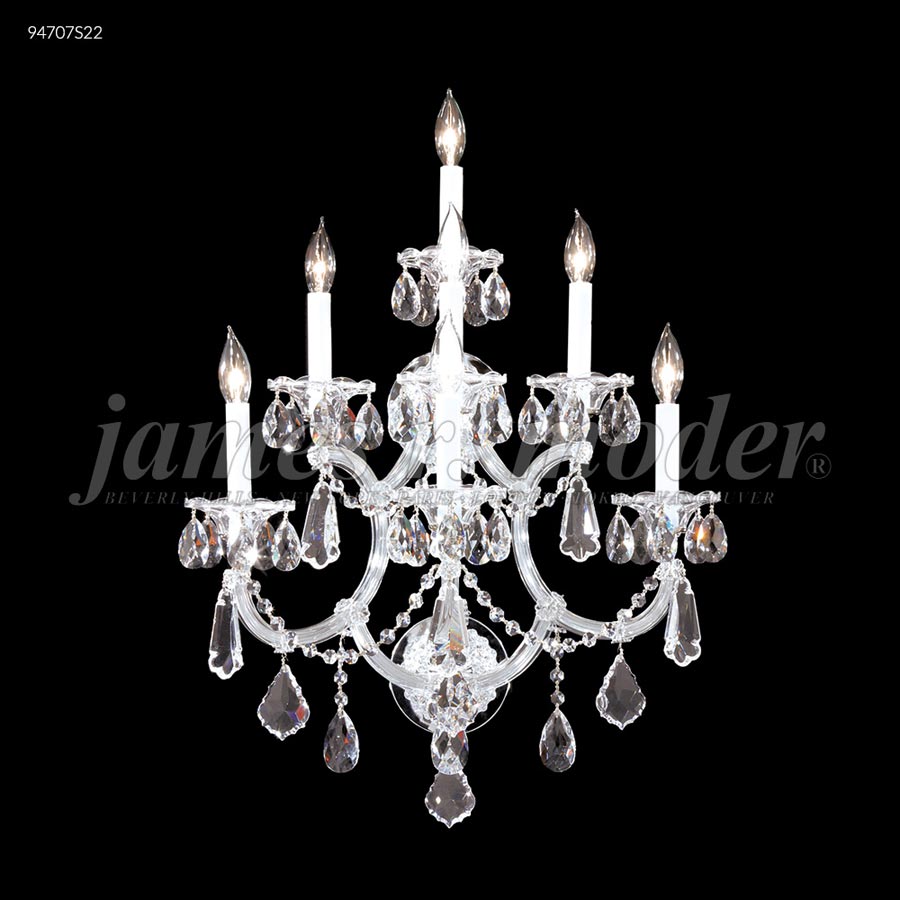 Maria Theresa 7 Light Wall Sconce - SPECTRA CRYSTAL by Swarovski -Clear