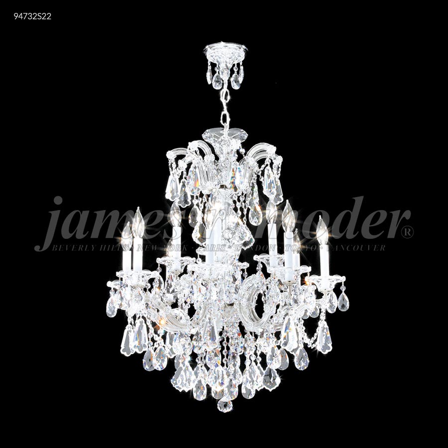 Maria Theresa 12 Arm Chandelier - Swarovski crystals (Clear)