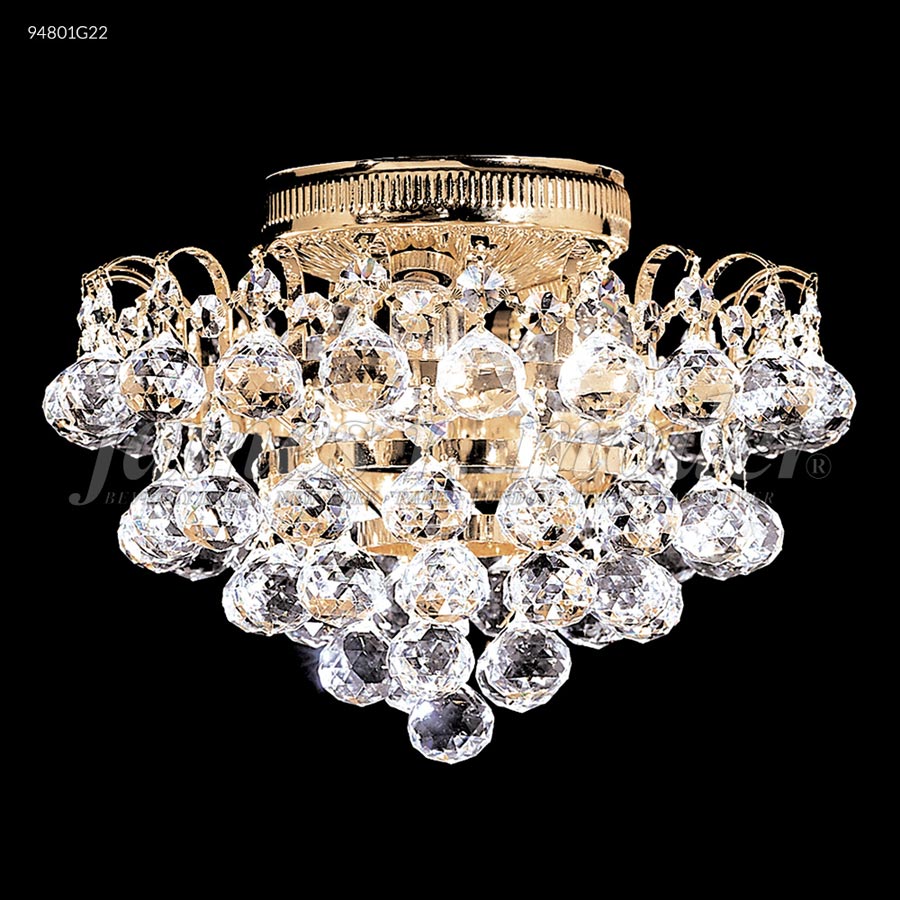 Jacqueline Collection Flush Mount - SPECTRA CRYSTAL by Swarovski -Clear