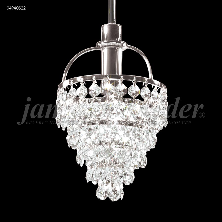 Tekno Mini Pendant with Basket Head - IMPERIAL Crystal (Sapphire)