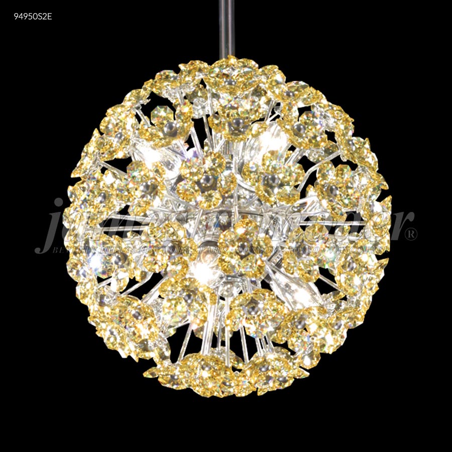 Tekno Mini Round Ball Pendant - IMPERIAL Crystal (Jet Black)