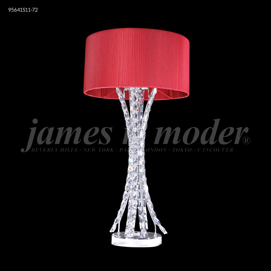 Eclipse Collection Table Lamp - SPECTRA CRYSTAL by Swarovski -Clear