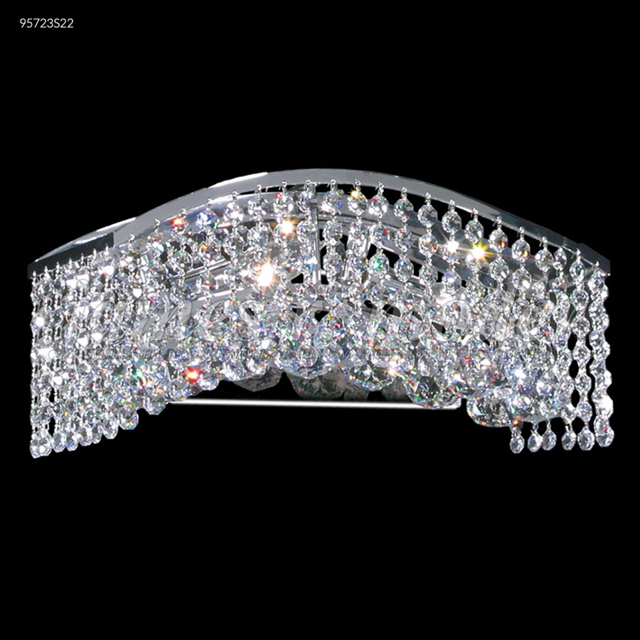 Fashionable Broadway Wave Vanity Bar - IMPERIAL Crystal (Clear)