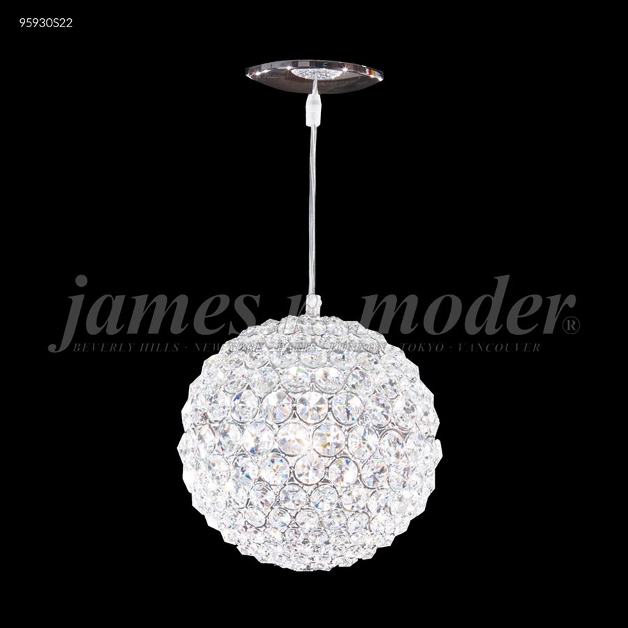 Sun Sphere Pendant - IMPERIAL Crystal (Clear)