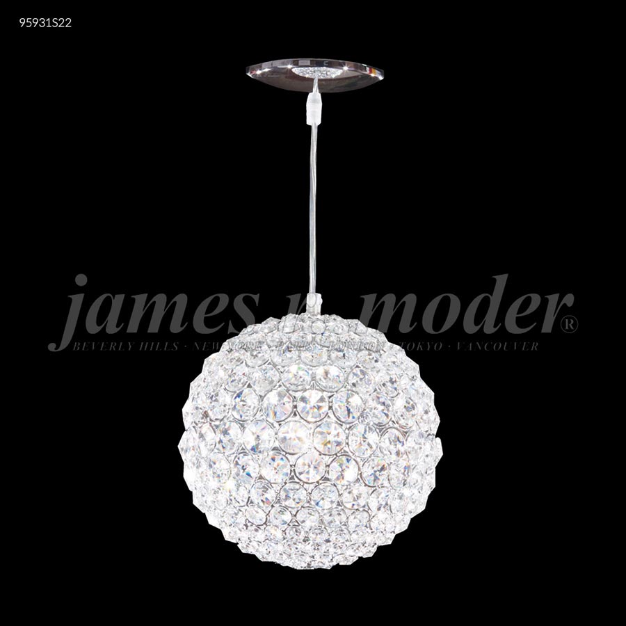 Sun Sphere Pendant - IMPERIAL Crystal (Clear)
