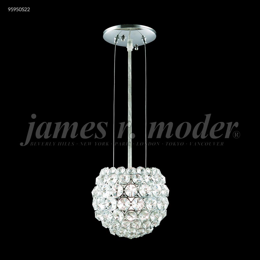 Sun Sphere Pendant - IMPERIAL Crystal (Clear)