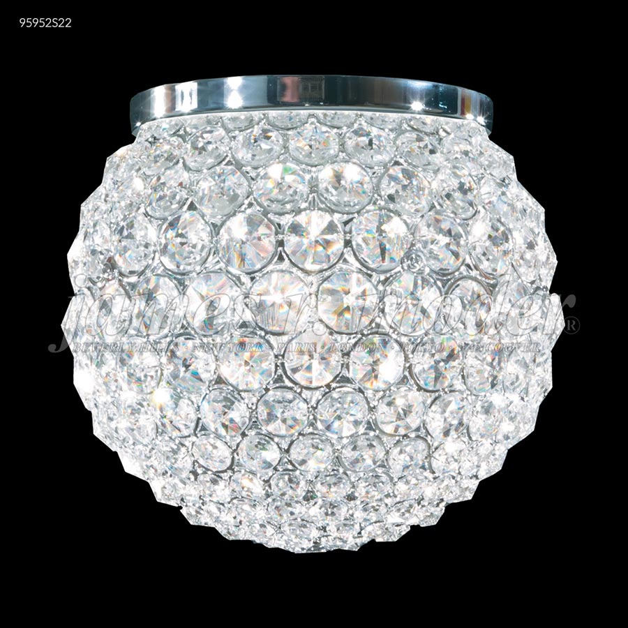 Sun Sphere Flush Mount - IMPERIAL Crystal (Clear)