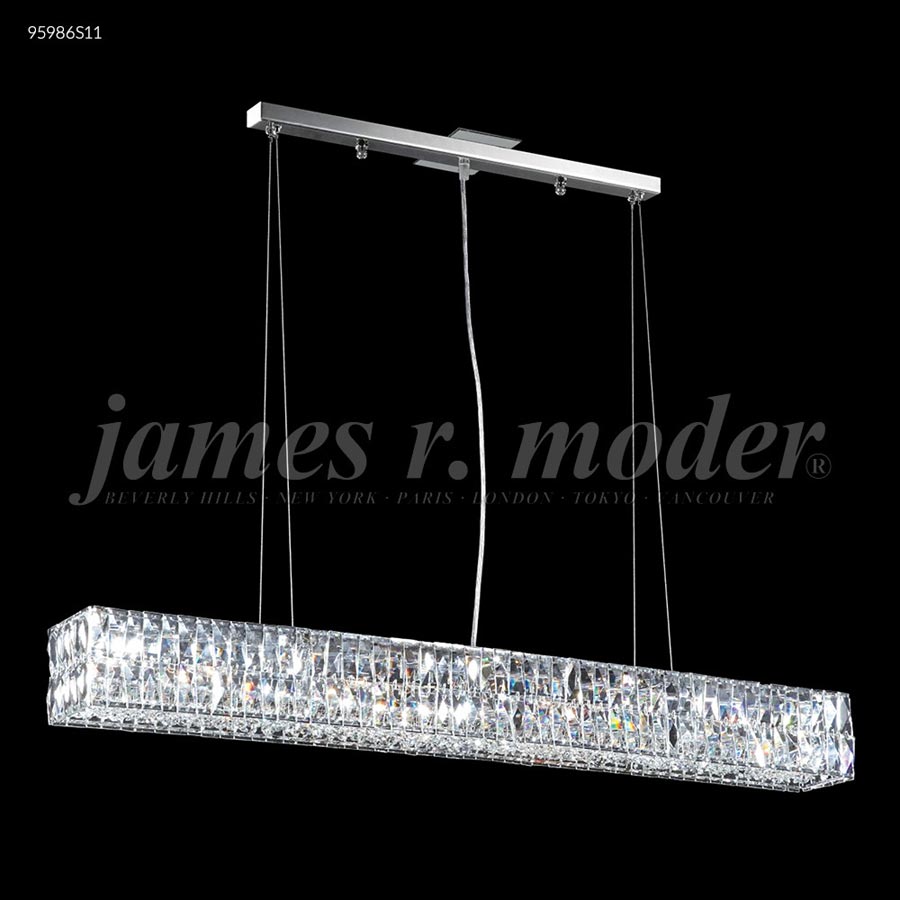 Contemporary Chandelier - SPECTRA CRYSTAL by Swarovski -Clear