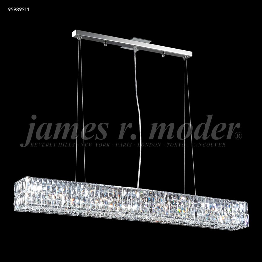 Contemporary Chandelier - SPECTRA CRYSTAL by Swarovski -Clear