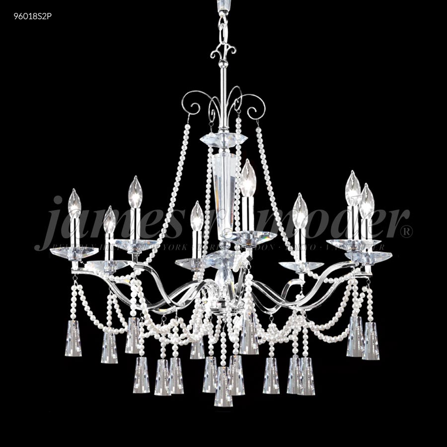 Pearl Collection 8 Arm Chandelier - IMPERIAL Crystal (Clear)