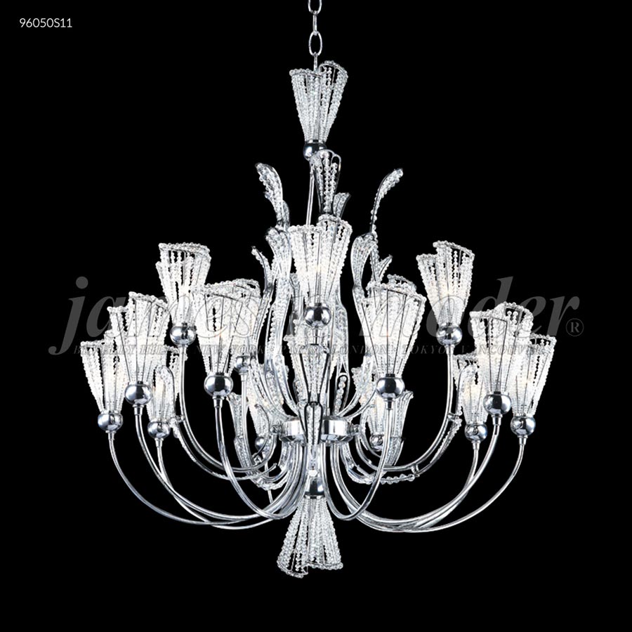 Jewelry Collection 15 Arm Chandelier - SPECTRA CRYSTAL by Swarovski -Clear