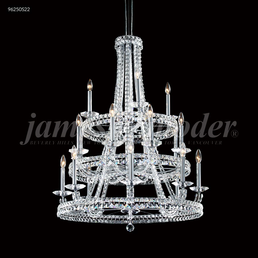 Ashton 20 Arm Entry Chandelier - IMPERIAL Crystal (Clear)
