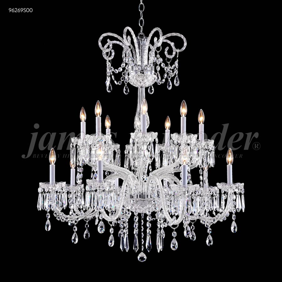 Venetian 16 Arm Chandelier - Swarovski crystals (Clear)