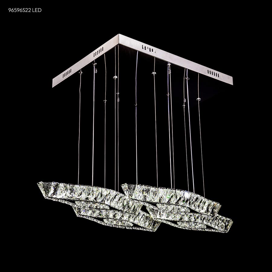 LED Galaxy Crystal Chandelier - IMPERIAL Crystal (Clear)