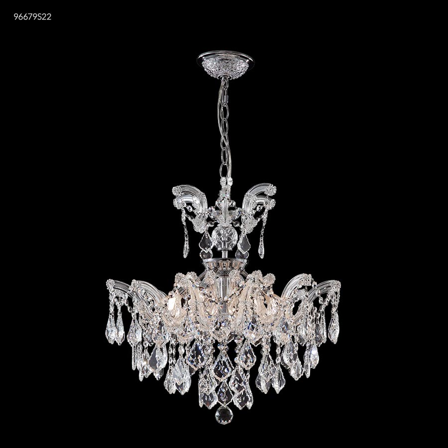 10 Arm Chandelier - IMPERIAL Crystal (Clear)