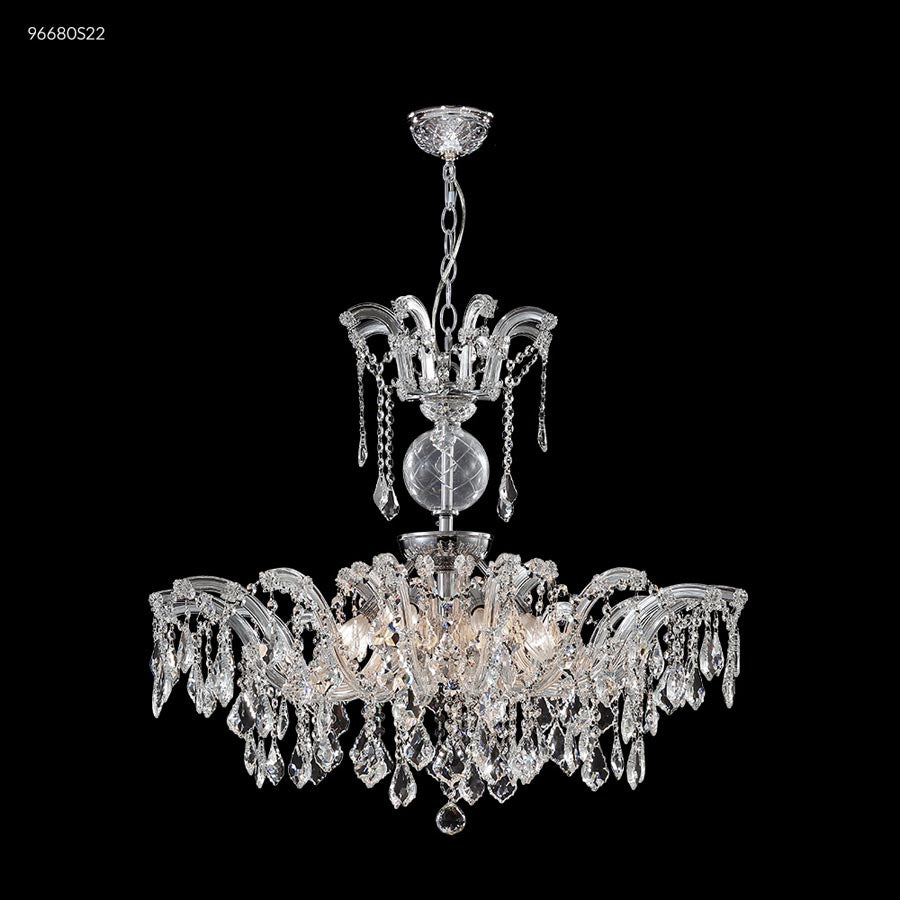 12 Arm Chandelier - IMPERIAL Crystal (Clear)